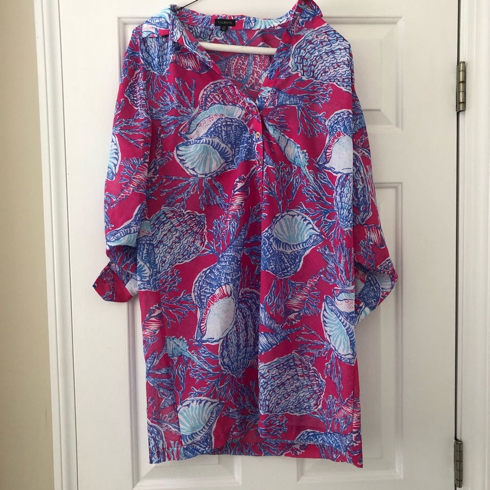 Talbots Lilly Pulitzer Inspired Coverup